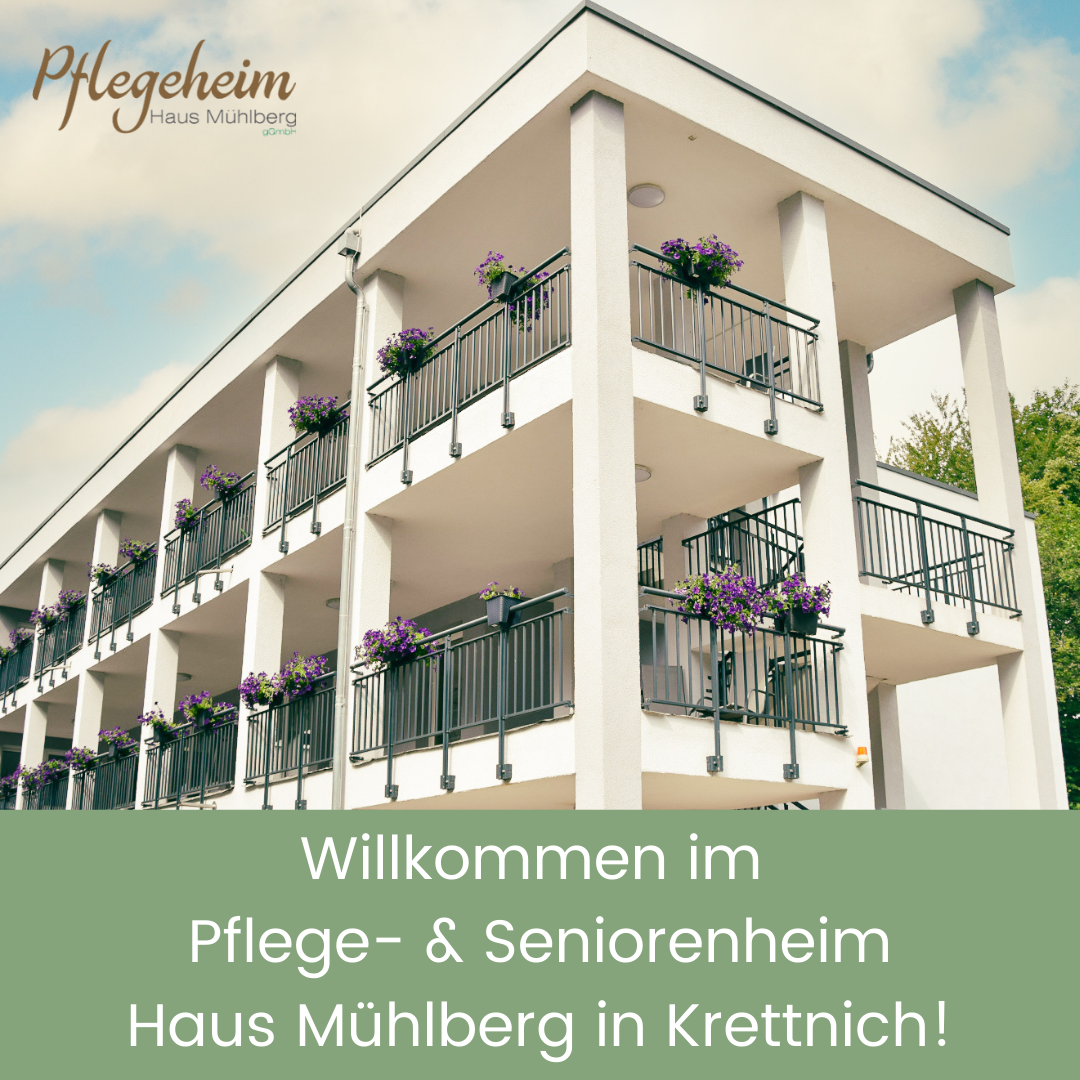 Außenansicht des Pflegeheims Haus Mühlberg